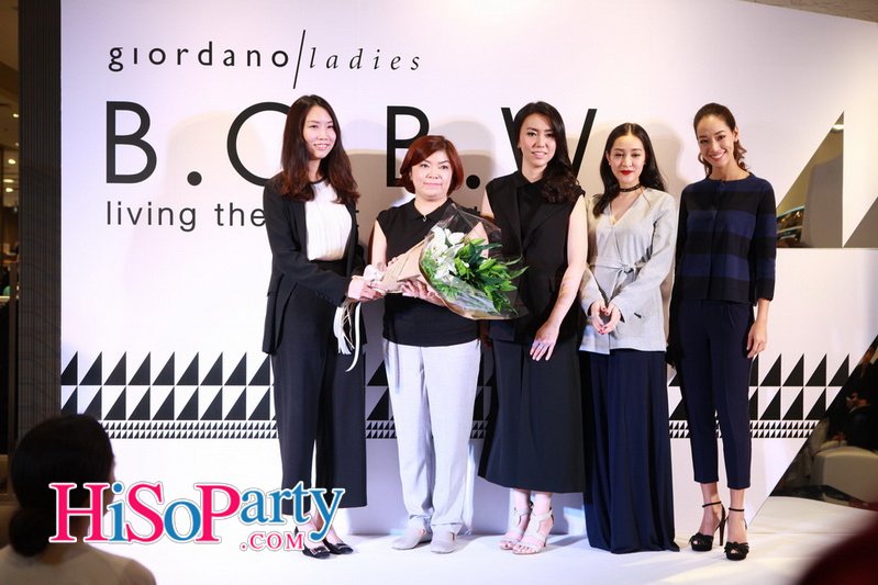แฟชั่นโชว์เปิดตัวคอลเลกชัน Autumn/Winter 2015 จาก Giordano Ladies