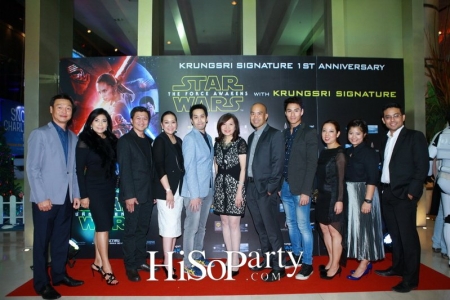 Krungsri Signature 1st Anniversary