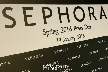 SEPHORA Spring Press Day 2016