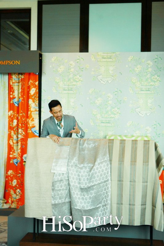 เปิดตัวคอลเลกชั่นผ้าและวอลเปเปอร์ตกแต่งบ้าน