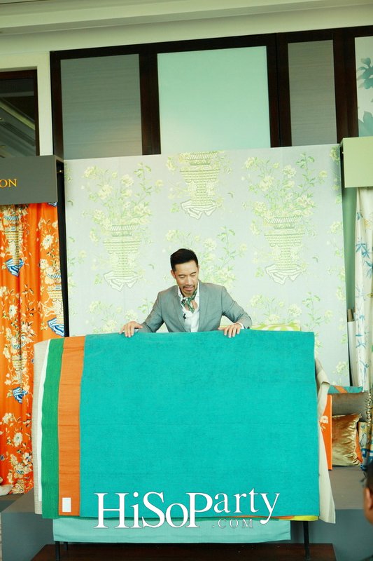 เปิดตัวคอลเลกชั่นผ้าและวอลเปเปอร์ตกแต่งบ้าน