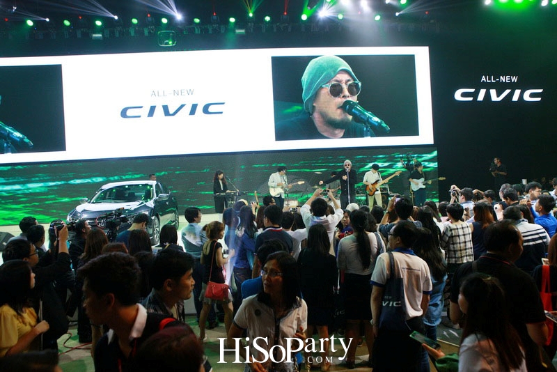 เปิดตัวฮอนด้า ซีวิค ใหม่ เจนเนอเรชั่นที่ 10