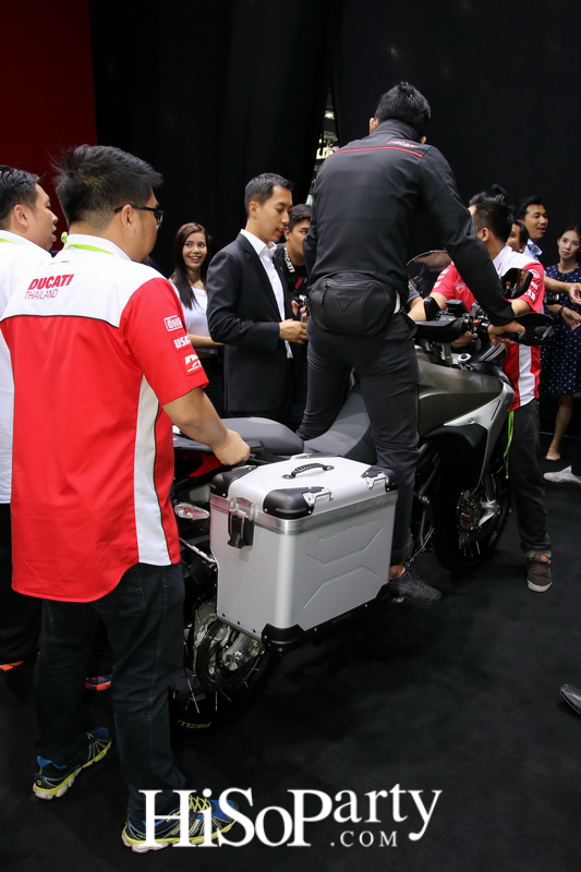 เปิดตัวรถดูคาติในงาน Motor Show 2016