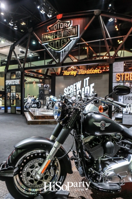 THE 37th BANGKOK INTERNATIONAL MOTOR SHOW : Harley Davidson