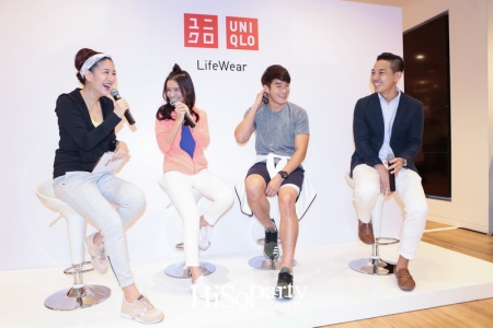 UNIQLO เปิดตัวคอลเลกชั่นเสื้อผ้าออกกำลังกาย