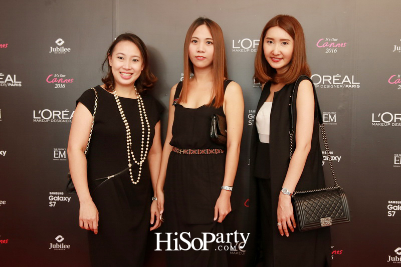 L’ OREAL Paris Make Up Designer…It’s our Cannes 2016’