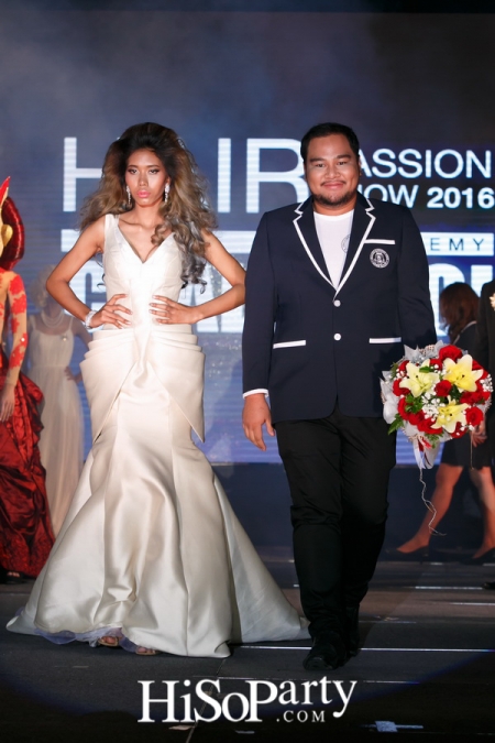 งานมอบใบประกาศนียบัตรคุณวุฒิวิชาชีพธุรกิจเสริมสวย และHair Passion Show 2016