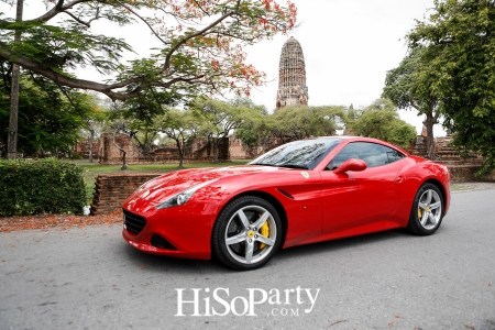 Ferrari California T Driving Together To Ayutthaya