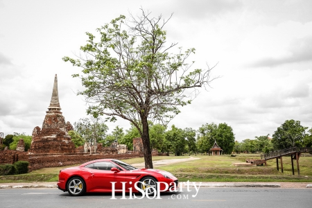 Ferrari California T Driving Together To Ayutthaya