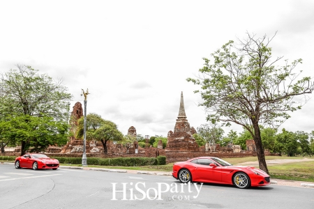 Ferrari California T Driving Together To Ayutthaya