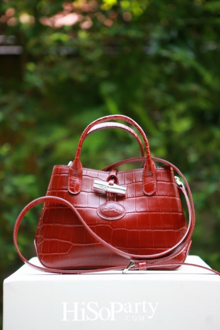 ROSEAU CROCO MINI BY LONGCHAMP