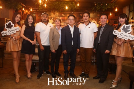 แถลงข่าวเปิดร้านอาหารอิตาเลียน ‘Five Crossing Eatery & Winery’