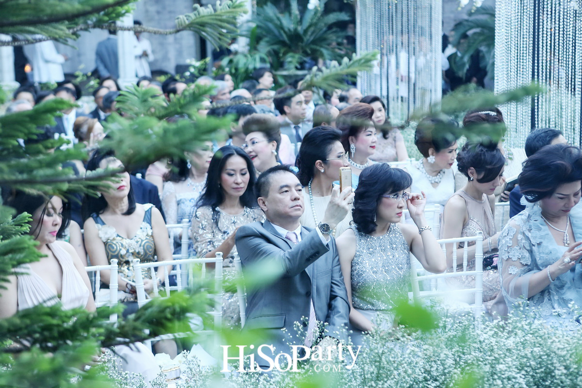 Love is in the air... งานฉลองมงคลสมรสะระหว่าง พรพรรณ สิทธินววิธ และ รัฐพงศ์ รัตนหิรัญญา