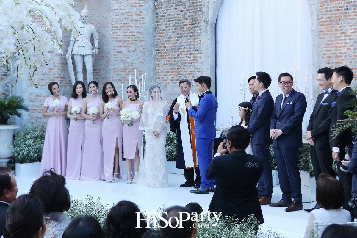 Love is in the air... งานฉลองมงคลสมรสะระหว่าง พรพรรณ สิทธินววิธ และ รัฐพงศ์ รัตนหิรัญญา