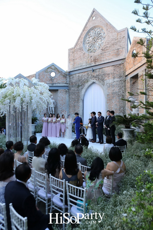 Love is in the air... งานฉลองมงคลสมรสะระหว่าง พรพรรณ สิทธินววิธ และ รัฐพงศ์ รัตนหิรัญญา