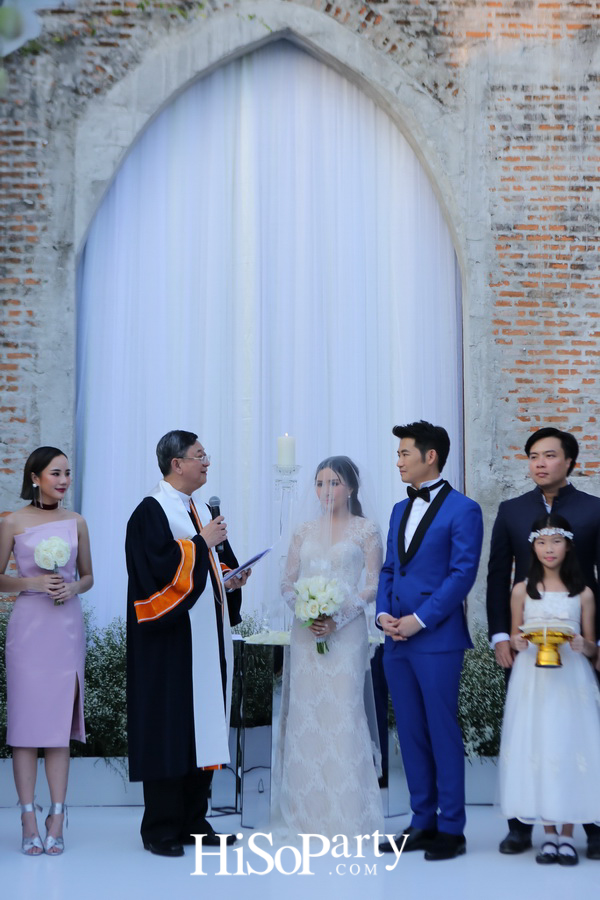 Love is in the air... งานฉลองมงคลสมรสะระหว่าง พรพรรณ สิทธินววิธ และ รัฐพงศ์ รัตนหิรัญญา