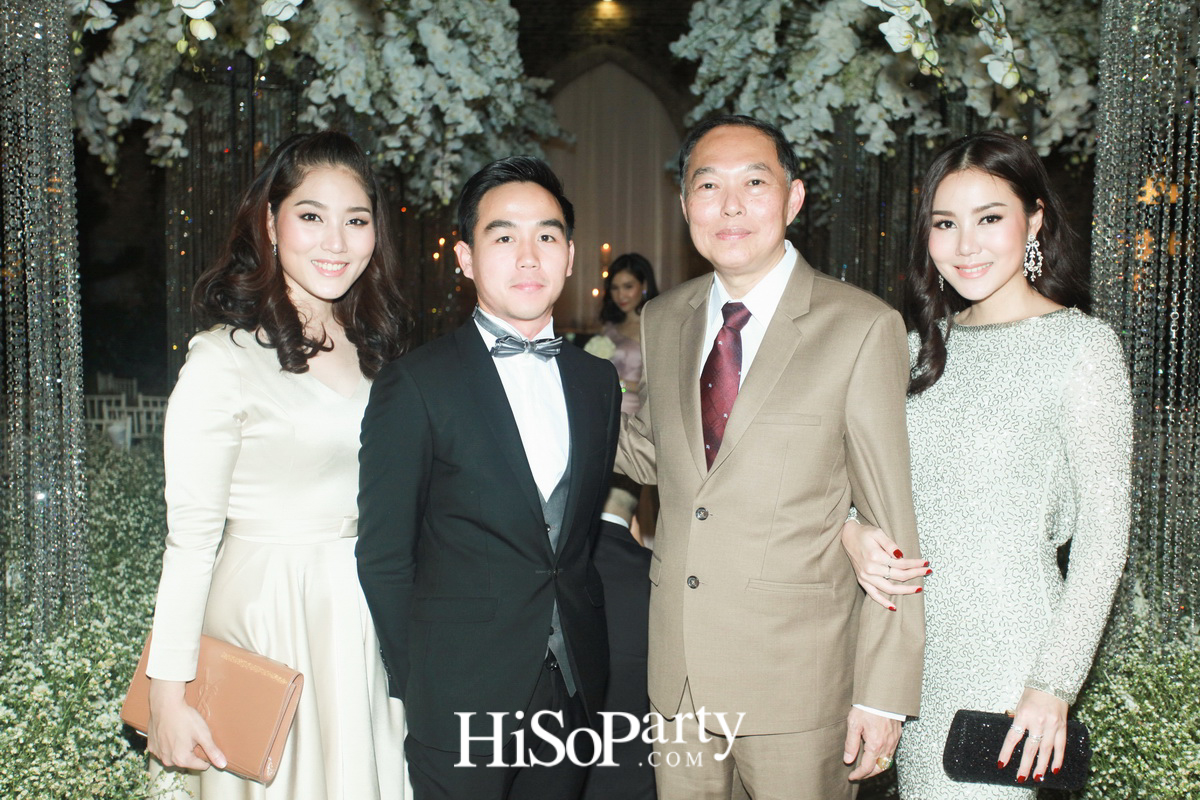 Love is in the air... งานฉลองมงคลสมรสะระหว่าง พรพรรณ สิทธินววิธ และ รัฐพงศ์ รัตนหิรัญญา