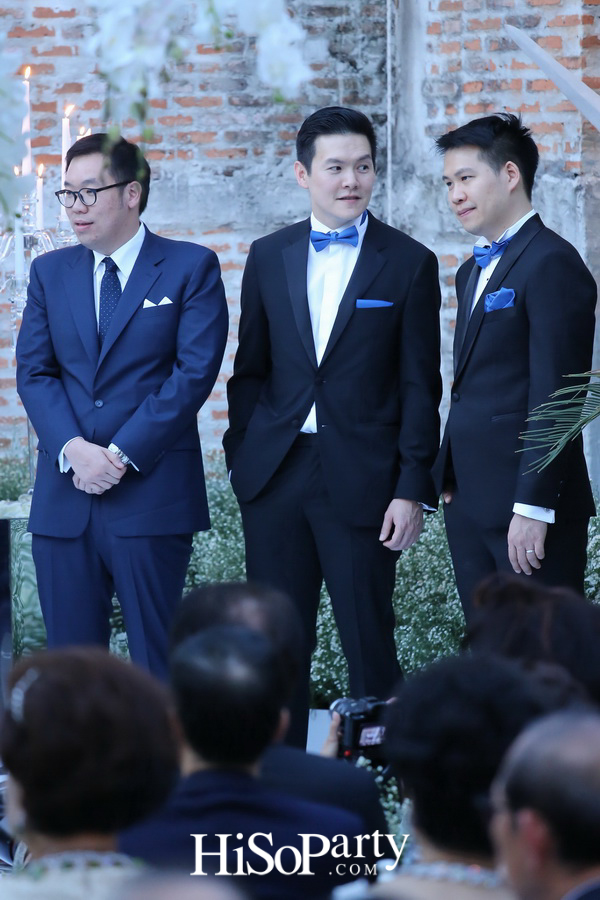 Love is in the air... งานฉลองมงคลสมรสะระหว่าง พรพรรณ สิทธินววิธ และ รัฐพงศ์ รัตนหิรัญญา