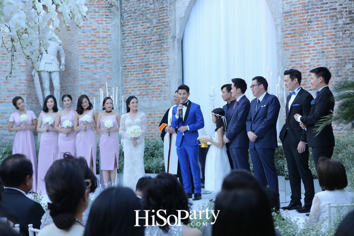 Love is in the air... งานฉลองมงคลสมรสะระหว่าง พรพรรณ สิทธินววิธ และ รัฐพงศ์ รัตนหิรัญญา