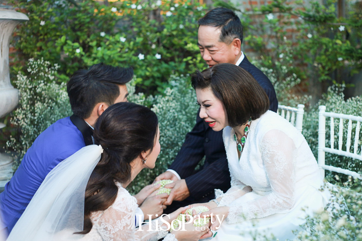 Love is in the air... งานฉลองมงคลสมรสะระหว่าง พรพรรณ สิทธินววิธ และ รัฐพงศ์ รัตนหิรัญญา