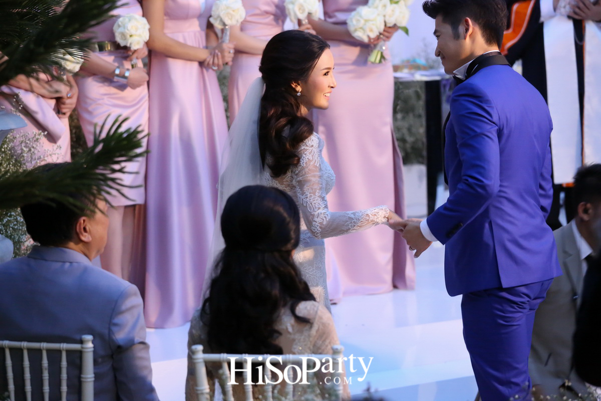 Love is in the air... งานฉลองมงคลสมรสะระหว่าง พรพรรณ สิทธินววิธ และ รัฐพงศ์ รัตนหิรัญญา