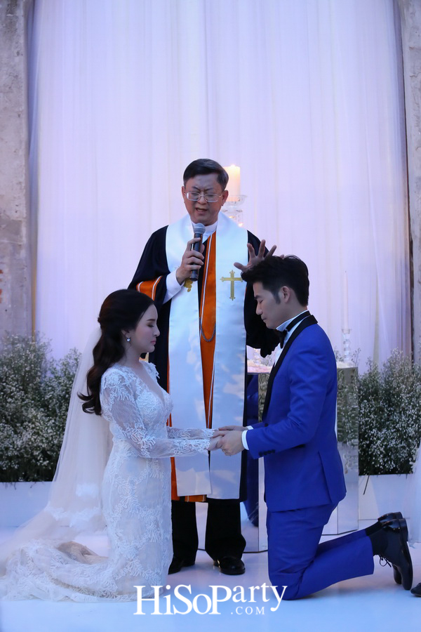 Love is in the air... งานฉลองมงคลสมรสะระหว่าง พรพรรณ สิทธินววิธ และ รัฐพงศ์ รัตนหิรัญญา