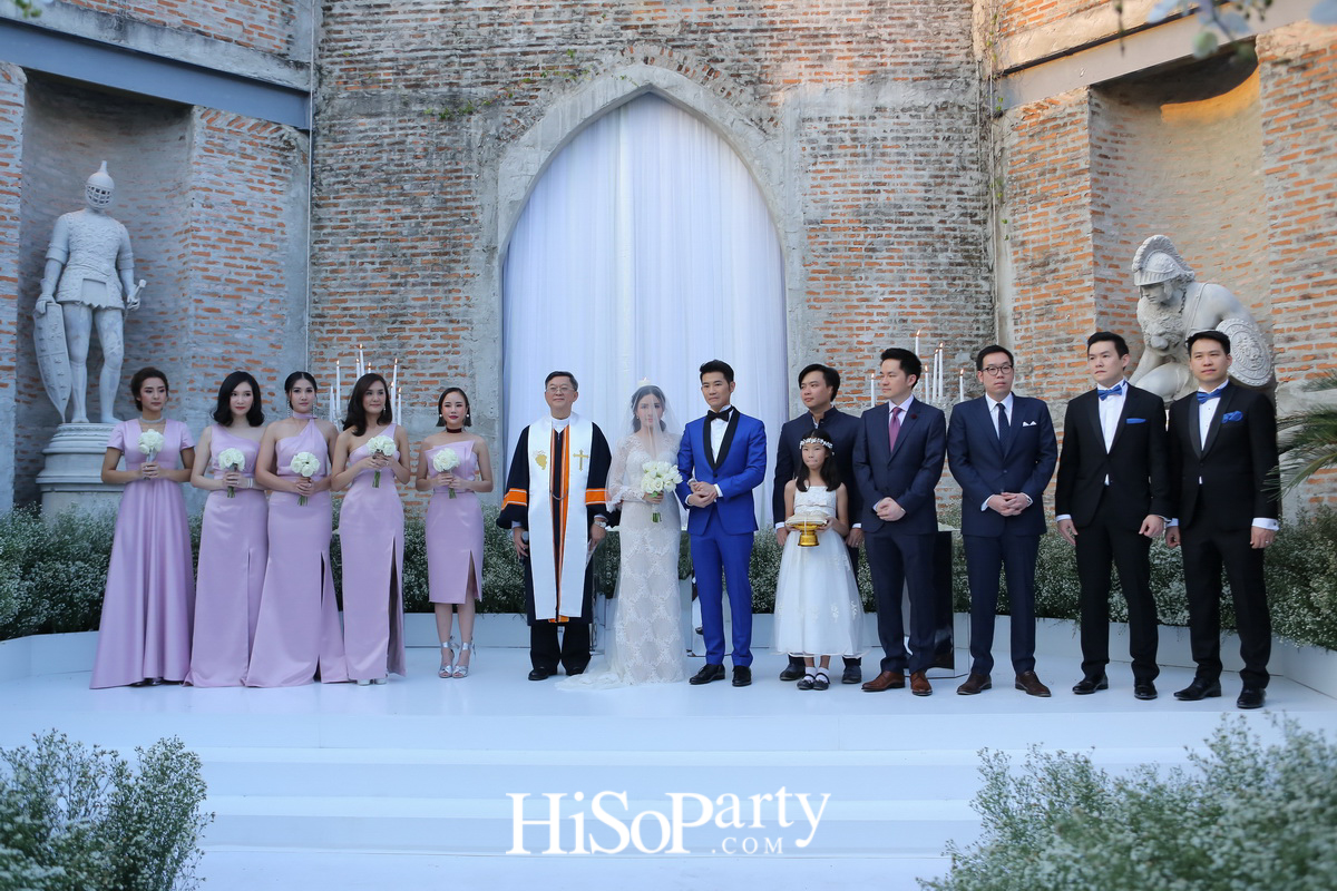 Love is in the air... งานฉลองมงคลสมรสะระหว่าง พรพรรณ สิทธินววิธ และ รัฐพงศ์ รัตนหิรัญญา