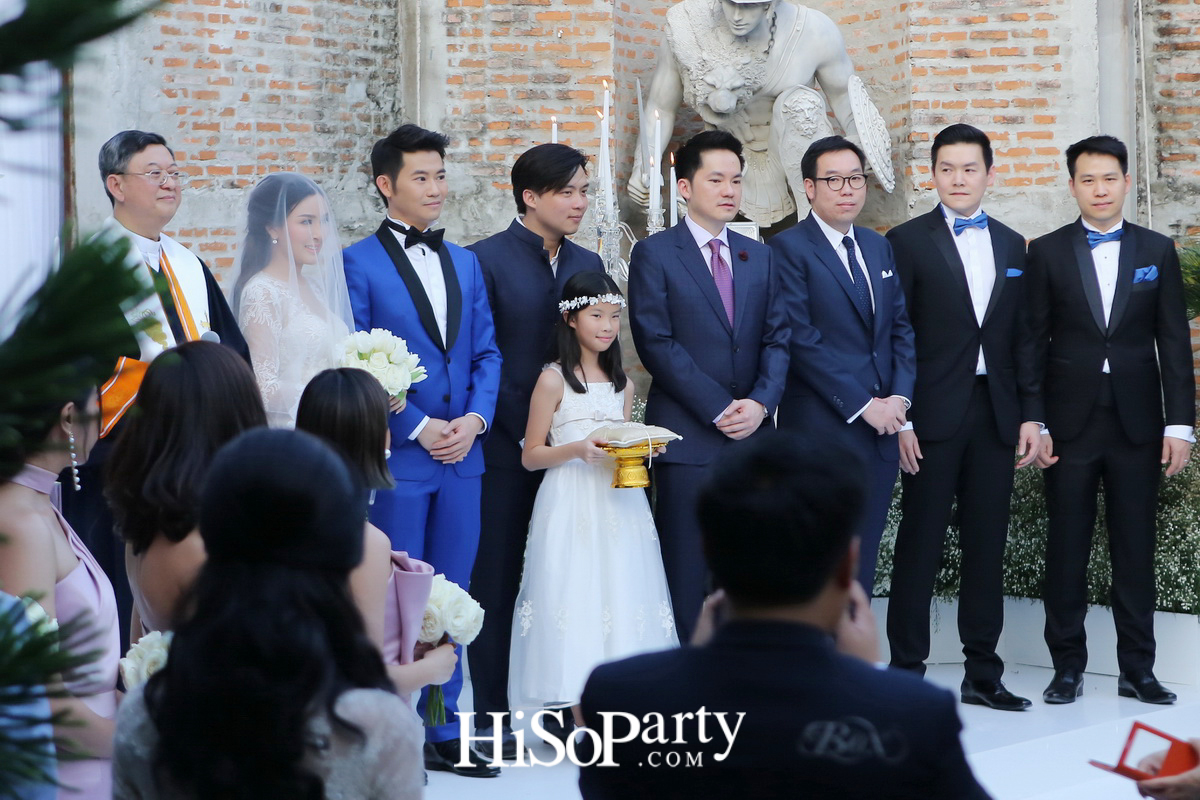 Love is in the air... งานฉลองมงคลสมรสะระหว่าง พรพรรณ สิทธินววิธ และ รัฐพงศ์ รัตนหิรัญญา