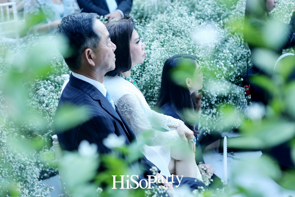 Love is in the air... งานฉลองมงคลสมรสะระหว่าง พรพรรณ สิทธินววิธ และ รัฐพงศ์ รัตนหิรัญญา