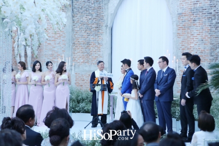 Love is in the air... งานฉลองมงคลสมรสะระหว่าง คุณพรพรรณ สิทธินววิธ และ คุณรัฐพงศ์ รัตนหิรัญญา