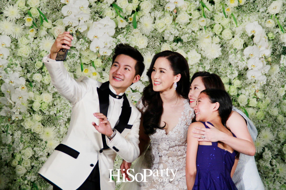 งานฉลองมงคลสมรสระหว่าง ภูวนาท คุนผลิน และ อลิสา พันธุศักดิ์