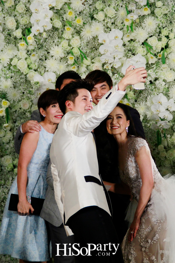 งานฉลองมงคลสมรสระหว่าง ภูวนาท คุนผลิน และ อลิสา พันธุศักดิ์