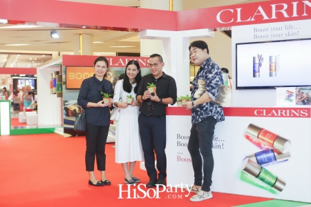 Clarins Booster Launch