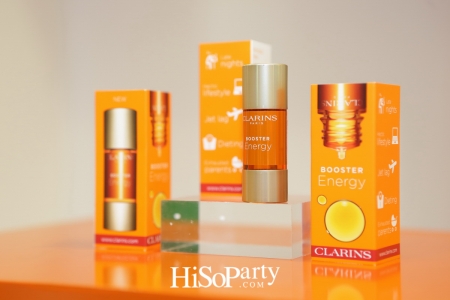 Clarins Booster Launch