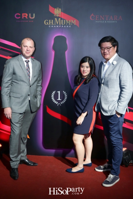 เปิดตัว CRU Champagne Bar – A G.H. Mumm Bar