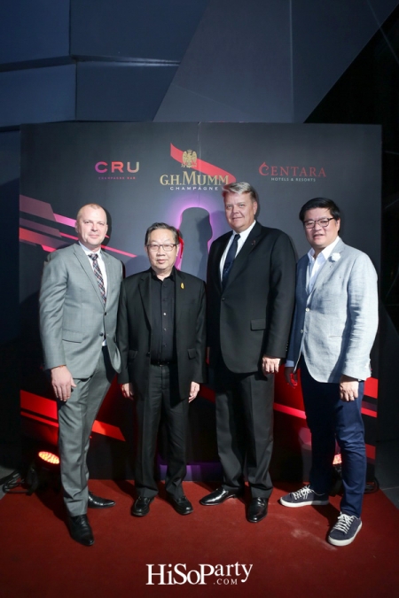 เปิดตัว CRU Champagne Bar – A G.H. Mumm Bar