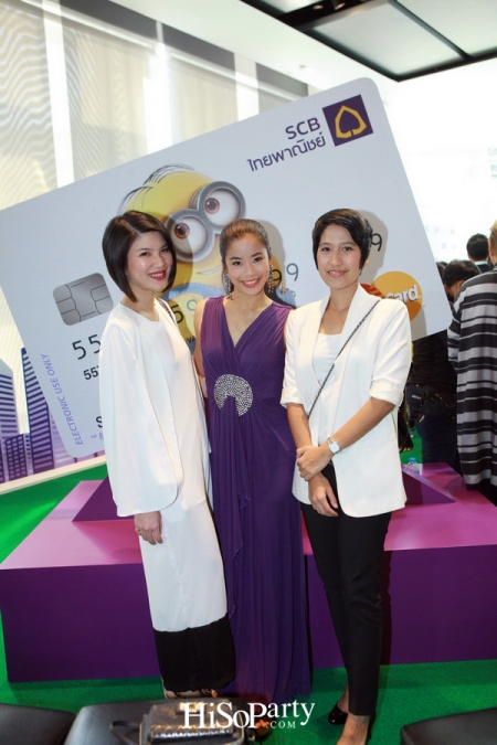 งานแถลงข่าวเปิดตัวบัตรเดบิต SCB มินเนี่ยน พลัส