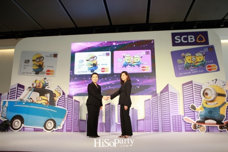 งานแถลงข่าวเปิดตัวบัตรเดบิต SCB มินเนี่ยน พลัส