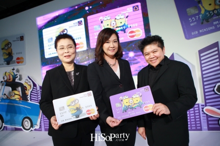 งานแถลงข่าวเปิดตัวบัตรเดบิต SCB มินเนี่ยน พลัส