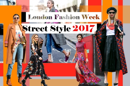 London Fashion Week 2017 : Street Style