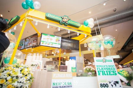 Grand Opening Potato Corner Siam Paragon