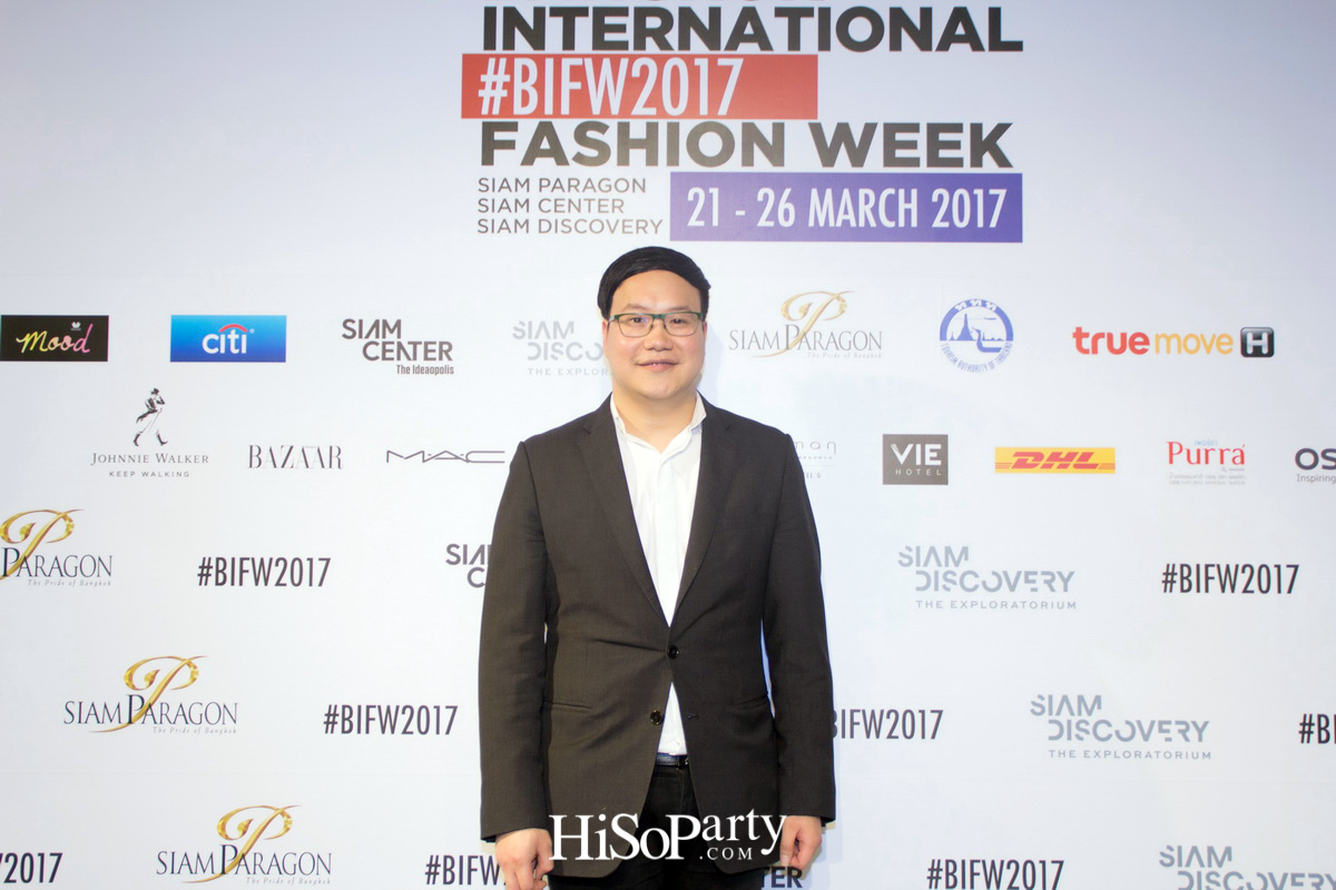 บางกอก อินเตอร์ เนชั่นแนล แฟชั่น วีค 2017 