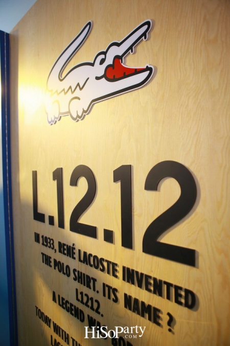 LACOSTE L.12.12 POP UP ROADSHOW