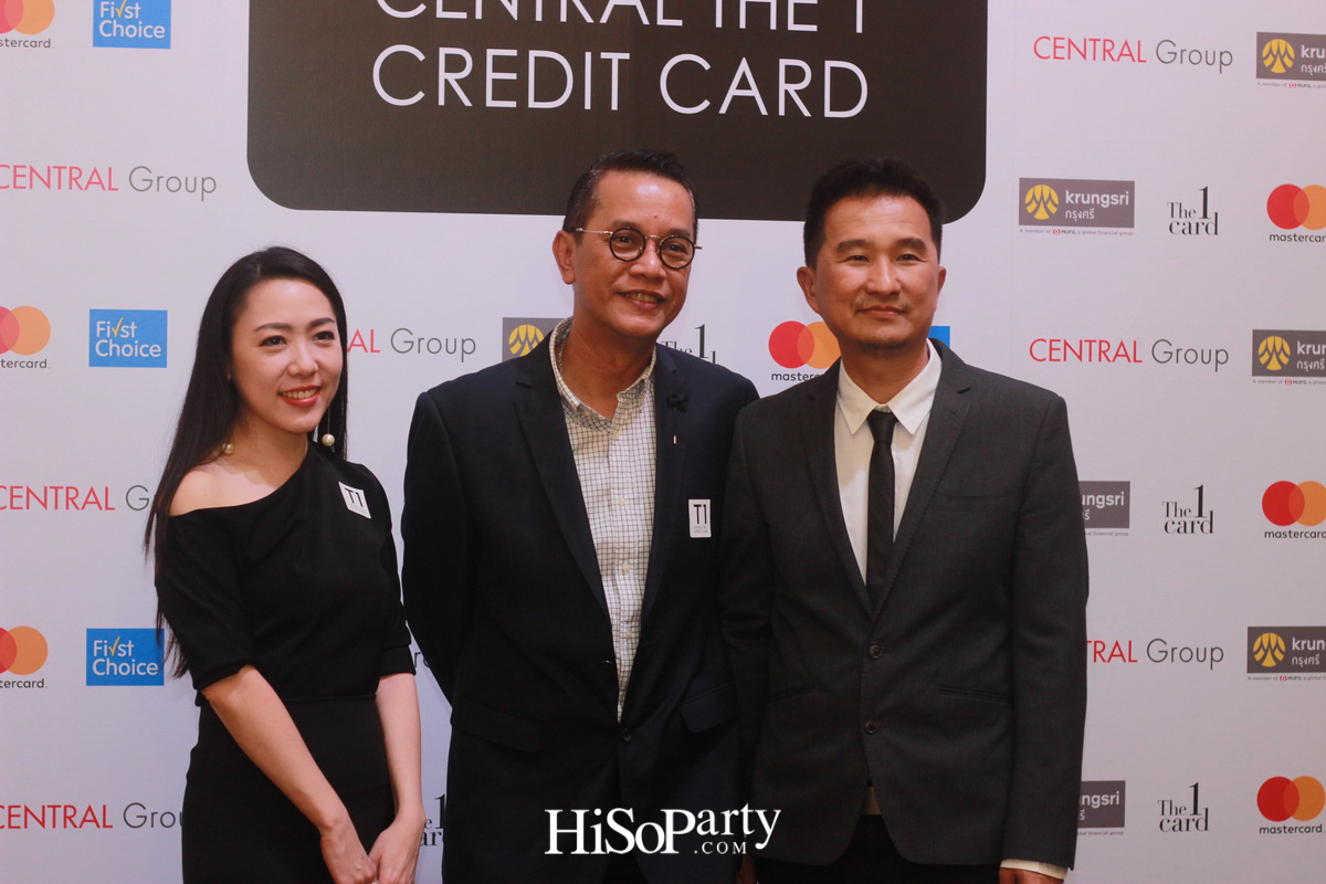 Central The 1 Credit Card Featuring Alex Face