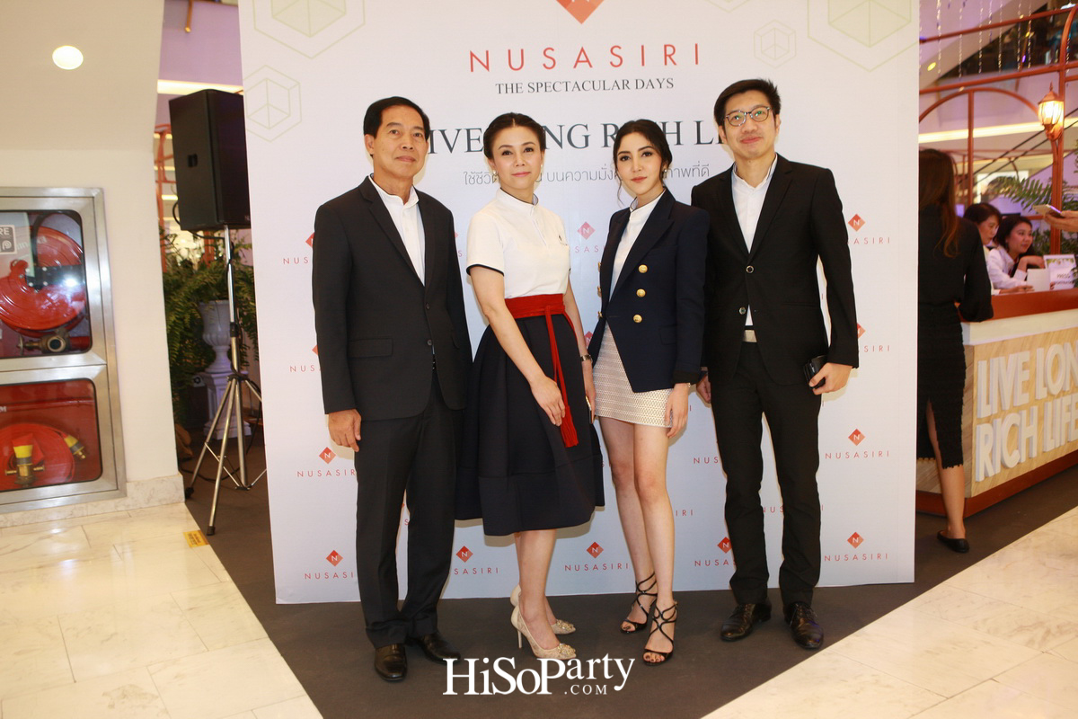 NUSASIRI The Spectacular Days ‘Live Long Rich Life’