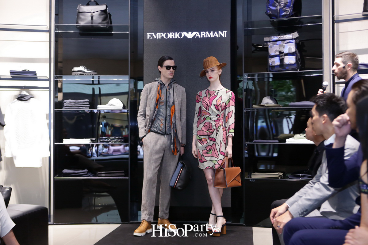 Emporio Armani: Spring/Summer 2017 Collection by Styling Specialists from Milan