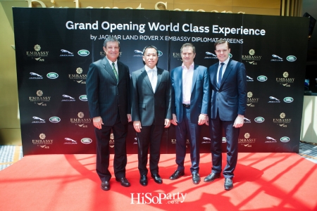 World Class Experience by Jaguar Land Rover X Embassy Diplomat Screens