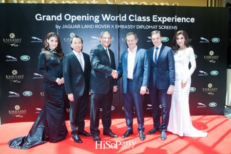 World Class Experience by Jaguar Land Rover X Embassy Diplomat Screens