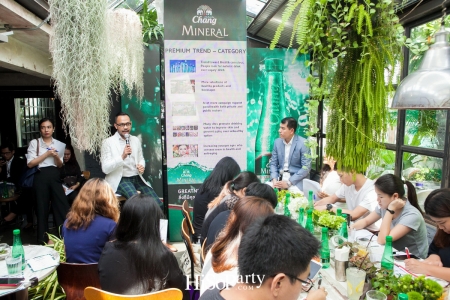 งานเปิดตัว ‘น้ำแร่ธรรมชาติตราช้าง’ 