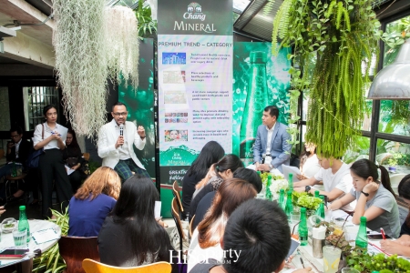 งานเปิดตัว ‘น้ำแร่ธรรมชาติตราช้าง’ 